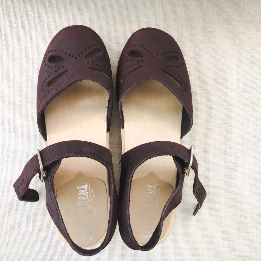Sandgrens Clogs Copenhagen, EU size 36/USA 6